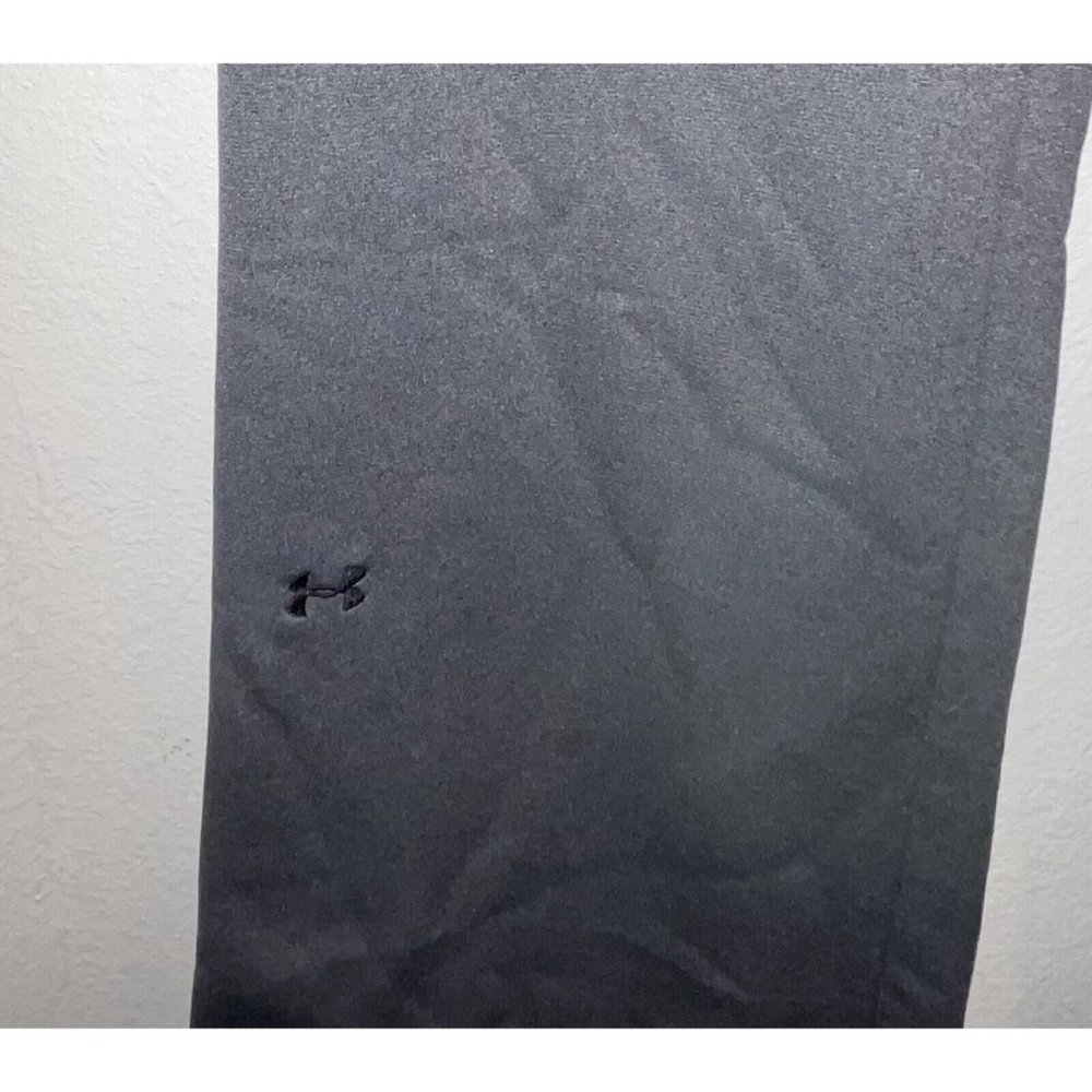 Under Armour Fleece Sweat Pants Pull On Stretchy Waist Mens S Small Gray - Picture 3 of 6